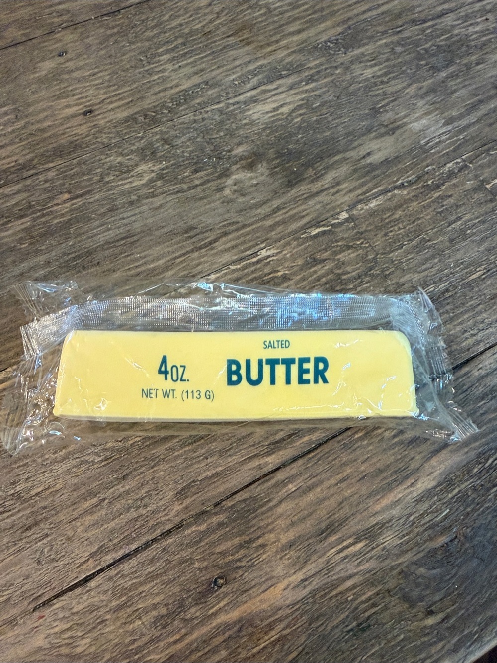 Squishy Salted Butter Stick 4 oz - Yellow Packaging